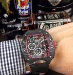 Swiss Quality Richard Mille RM50 03-01 McLaren F1 Skeleton Face Watch Carbon case_th.jpg